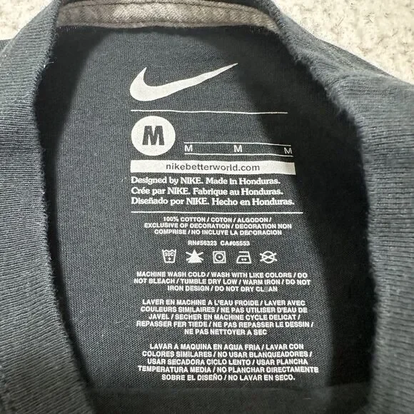 Nike Boy's Medium Black Lebron James 23 Strive For Greatness Graphic T Shirt - Picture 3 of 11